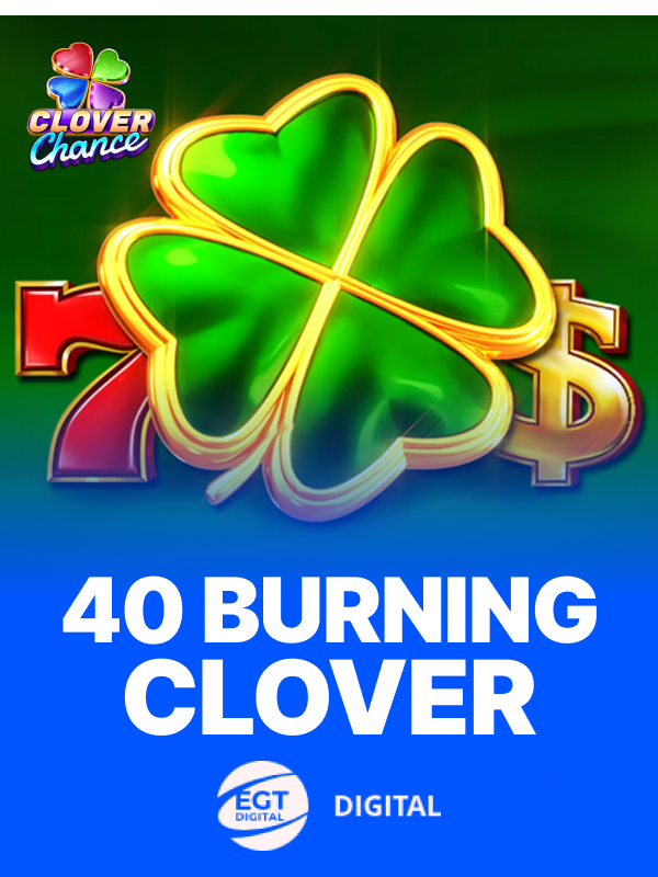 40 Burning Clover oyun kapagi