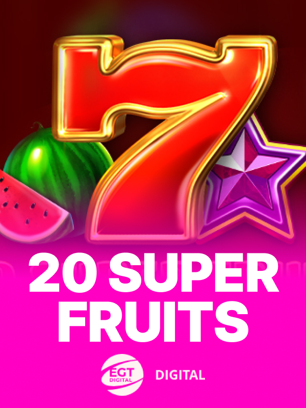 20 Super Fruits oyun kapagi