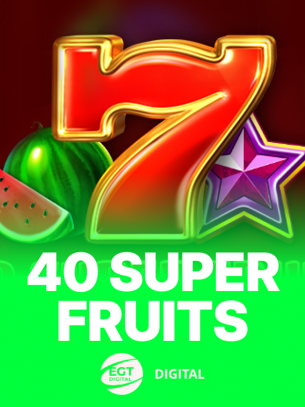 40 Super Fruits oyun kapagi